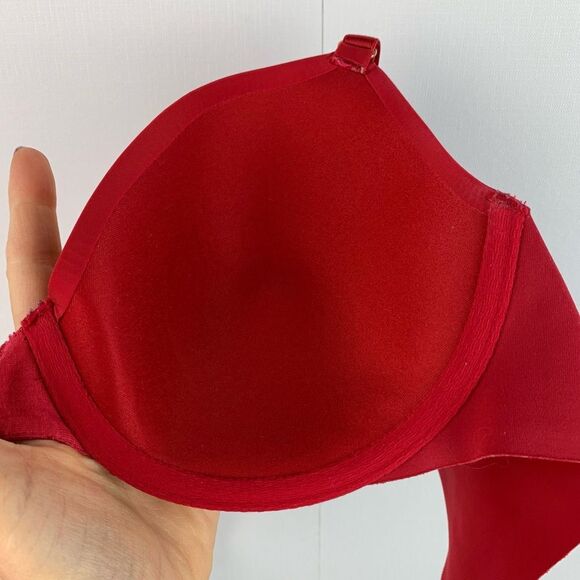 Soma intimates red vanishing 360 perfect coverage underwired bra size 36B - Picture 5 of 7